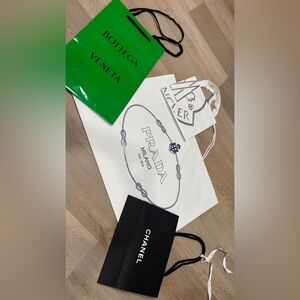 Luxury shopping bags